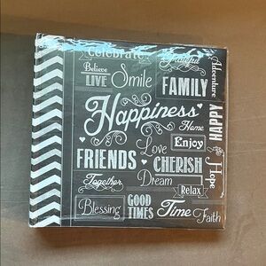 PIONEER Black and White Happiness Photo Album